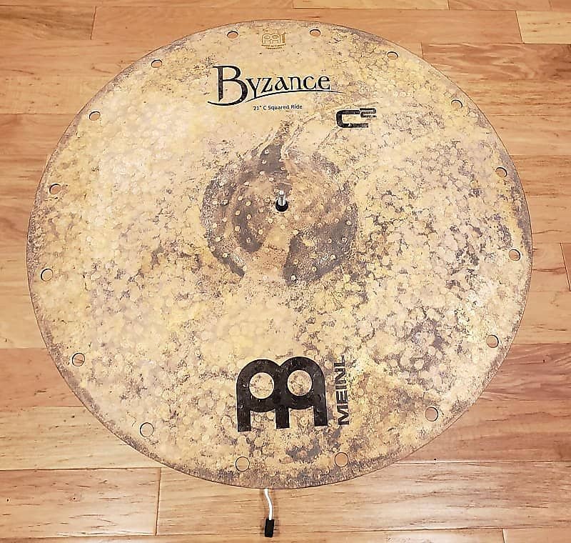 Cymbale Ride Meinl B21C2R 21" Chris Coleman Signature Byzance Vintage C Squared avec démos vidéo